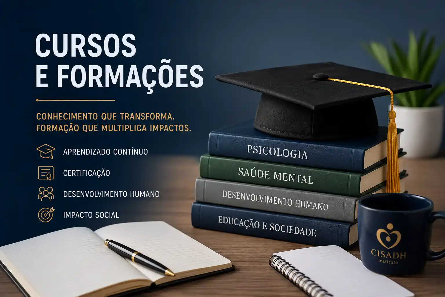 Cursos e formações do CISADH